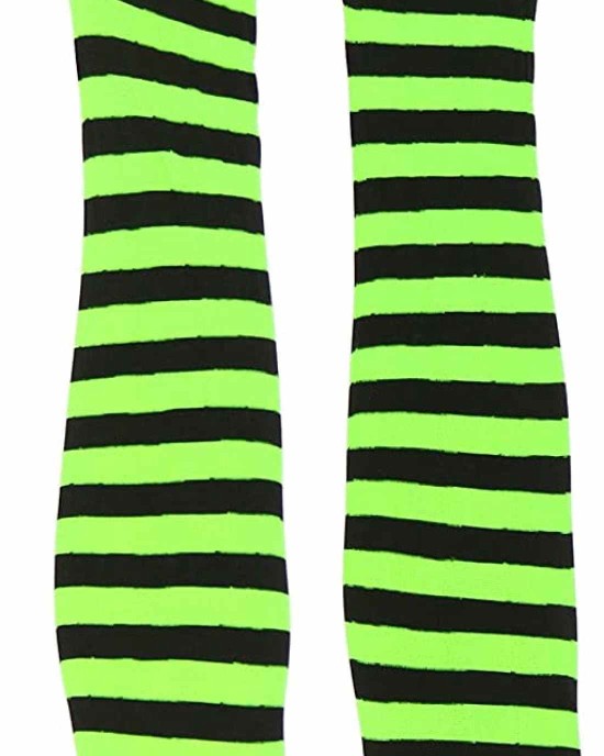 ToBeInStyle Women's Striped 100% Nylon Arm Length Warmers