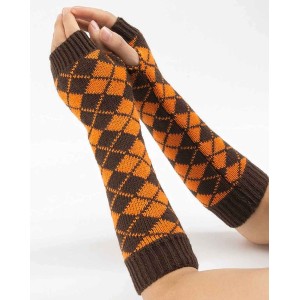 Olbye Winter Gloves Women’s Long Gloves Fingerless Knit Mittens Elbow Length Cold Weather Arm Warmers