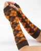 Olbye Winter Gloves Women’s Long Gloves Fingerless Knit Mittens Elbow Length Cold Weather Arm Warmers