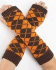 Olbye Winter Gloves Women’s Long Gloves Fingerless Knit Mittens Elbow Length Cold Weather Arm Warmers