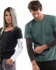 Derivative Arm Sleeves for Fashion, Sports, Scrubs, Tattoo Cover Up & More (1 Pair Heather Grey Unisex Sleeves)