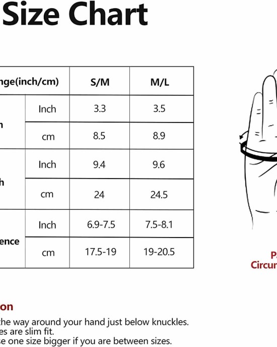 GSG Women Faux Wool Gloves Short Warm Embroidery Knitted Touchscreen Gloves