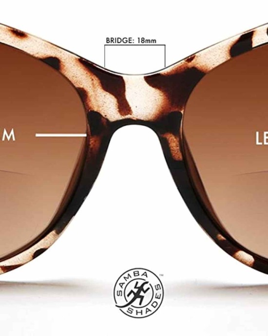 Reader Sunglasses for Women Bifocal for Reading Under the Sun Cateye Glasses