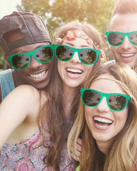 12 Pack Retro Sunglasses Bulk for Kids Adults Party Favors