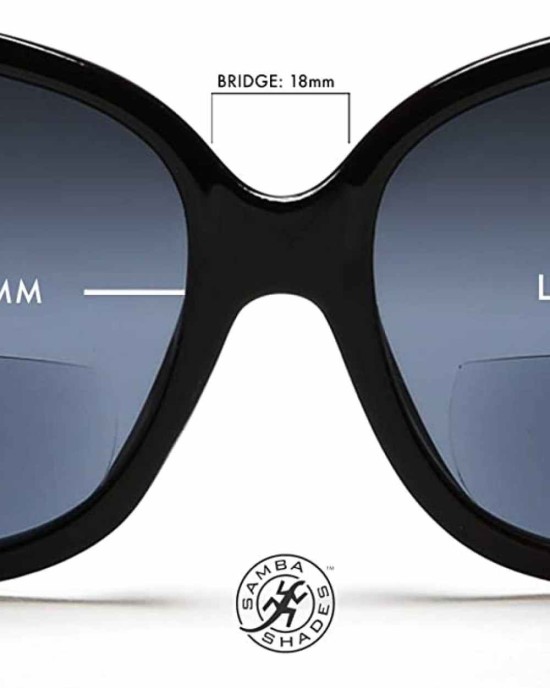 Bifocal Reading Sunglasses for Women Jackie O Fashion Reader Sun Glasses