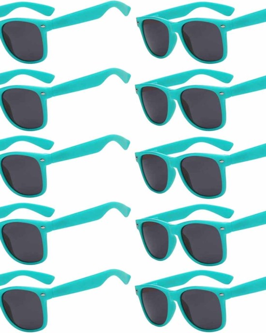 Vintage Retro Eyeglasses Sunglasses Smoke Lens 10 Pack Colored Colors Frame OWL