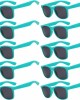Vintage Retro Eyeglasses Sunglasses Smoke Lens 10 Pack Colored Colors Frame OWL