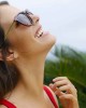 Women's Polarized Sunglasses from EYE LOVE, Designer, 100% UV Block + 5 BONUSES, Brown