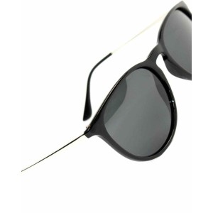 Women's Polarized Sunglasses from EYE LOVE, Designer, 100% UV Block + 5 BONUSES, black