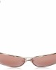 Foster Grant Hannah Polarized Sunglasses For Women, Rose/Rose Gold