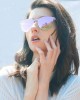 JIM HALO Trendy Rimless Mirrored Sunglasses Reflective Sun Glasses for Women Men