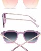JIM HALO Trendy Rimless Mirrored Sunglasses Reflective Sun Glasses for Women Men