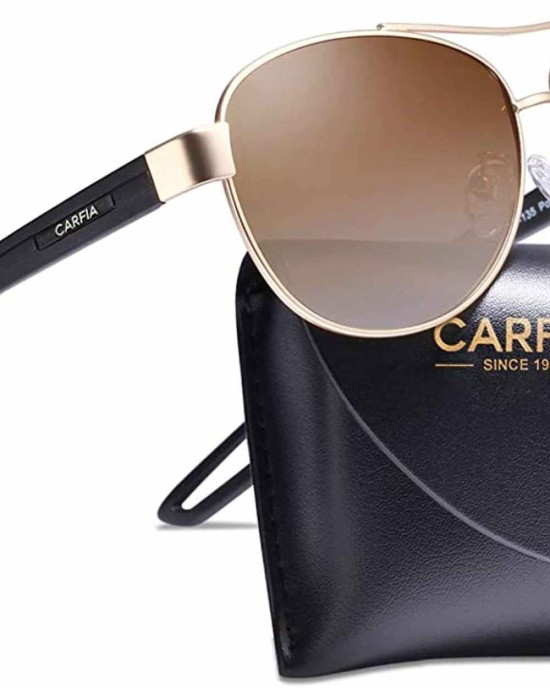 Carfia Polarized Sunglasses for Women UV Protection Sport Outdoor Glasses Ultra-Lightweight Comfort Frame CA3210