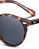 CANYEUX Vintage Round Polarized Sunglasses for Women and Men, 100% UV Protection