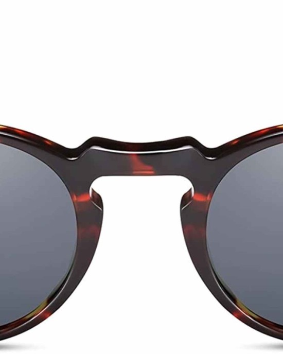 CANYEUX Vintage Round Polarized Sunglasses for Women and Men, 100% UV Protection