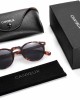 CANYEUX Vintage Round Polarized Sunglasses for Women and Men, 100% UV Protection
