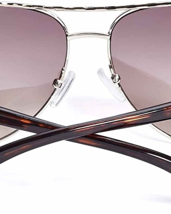 GUESS Factory Women's Tinted Aviator Sunglasses