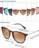 Carfia Vintage Sunglasses for Women Polarized UV Protection Classic Erika Style