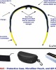 HD High Definition Night Driving Glasses- Anti Glare Polarized Night Vision Reduce Eye Strain Men Women