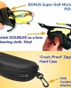 HD High Definition Night Driving Glasses- Anti Glare Polarized Night Vision Reduce Eye Strain Men Women