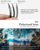 Polarized Sunglasses for Men and Women Matte Finish Sun glasses Color Mirror Lens 100% UV Blocking (3 Pack)