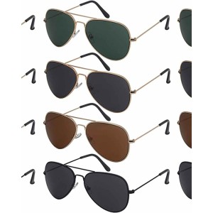 Edge I-Wear 12 Pack Wholesale Sunglass Top Gun Men Bulk Pilot Aviator Sunglasses Women N25095A-SD