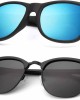 Polarized Sunglasses for Men and Women Semi-Rimless Frame Driving Sun glasses 100% UV Blocking