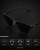 Polarized Sunglasses for Men and Women Semi-Rimless Frame Driving Sun glasses 100% UV Blocking
