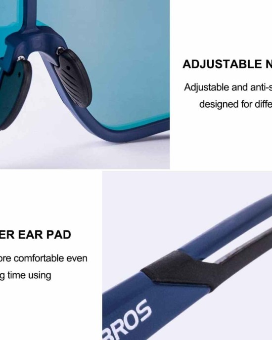 ROCKBROS Polarized Sunglasses for Men Women UV Protection Cycling Sunglasses