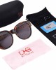 Br’Guras Polarized Oversized Fit over Sunglasses Over Prescription Glasses with Cat Eye Frame for Women&Men