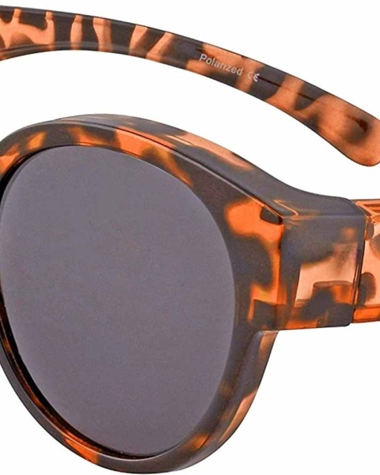 Br’Guras Polarized Oversized Fit over Sunglasses Over Prescription Glasses with Cat Eye Frame for Women&Men