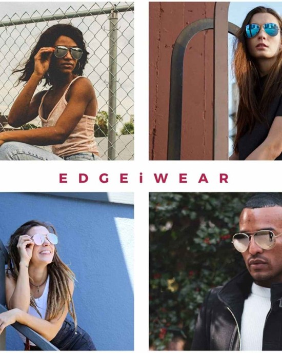 Edge I-Wear Bulk Wholesale Sunglass Top Gun Men Pilot Aviator Sunglasses Women N25095A-REV