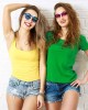 Gejoy 21 Pieces Round Rimless Sunglasses One Piece Transparent Candy Color Tinted Eyewear, Multicoloured, Medium