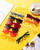 Gejoy 21 Pieces Round Rimless Sunglasses One Piece Transparent Candy Color Tinted Eyewear, Multicoloured, Medium