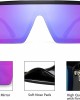 JIM HALO Flat Top Shield Sunglasses Square Mirror Rimless Glasses for Women Men
