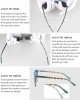 DUCO Retro Round UV400 Polarized Sunglasses for Women Men Vintage Shades Classic Acetate Frame Trendy Sunglass DC1230