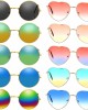 Frienda 20 Pairs Hippie Sunglasses 60's Style Round Sunglasses and Heart-Shape Glasses