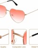 Frienda 20 Pairs Hippie Sunglasses 60's Style Round Sunglasses and Heart-Shape Glasses
