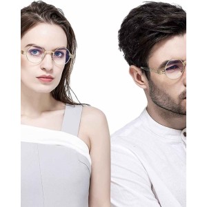 AIEYEZO Round Steampunk Sunglasses John Lennon Hippie Glasses Metal Frame 100% UV Blocking Lens