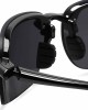 JULI Sports Sunglasses for Men Women Tr90 Rimless Frame for Running Fishing Baseball Driving MJ8001