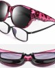 Br’Guras Oversized Polarized Fit over Sunglasses Over Prescription Glasses for Men and Women