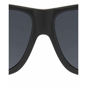 Dioptics unisex adult Solar Shield Stone Sunglasses Fits Over Sunglasses, Black, 57 mm US