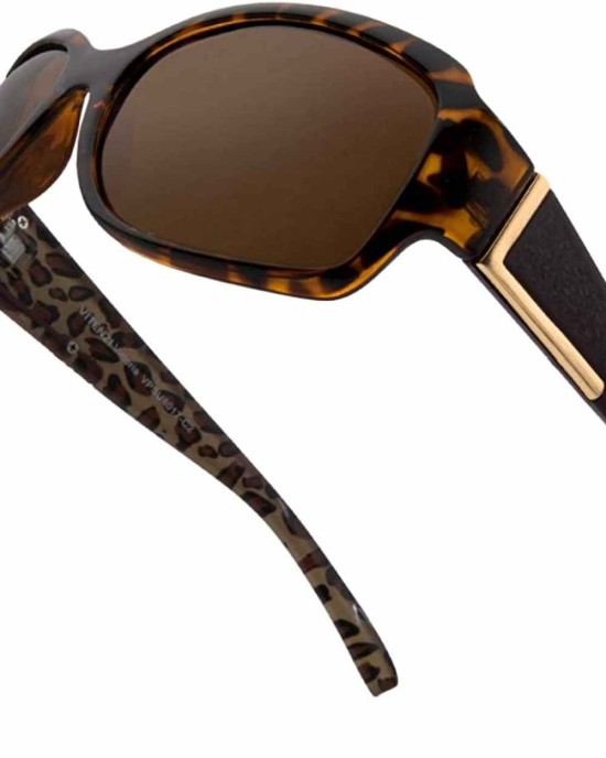 Womens Polarized Sunglasses Retro Sun Glasses Vintage Jackie O Fashion Oversized Shades for Women Vittoria