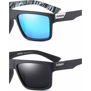 Retro Polarized Sunglasses for Men and Women Classic Vintage Square Sun Glasses UV400 Protection D918