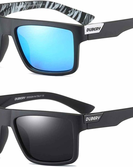Retro Polarized Sunglasses for Men and Women Classic Vintage Square Sun Glasses UV400 Protection D918