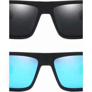 Retro Polarized Sunglasses for Men and Women Classic Vintage Square Sun Glasses UV400 Protection D918