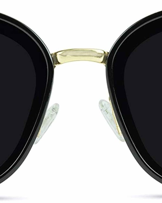 WearMe Pro - Women Flat Lens Square Fashion Modern Sunglasses