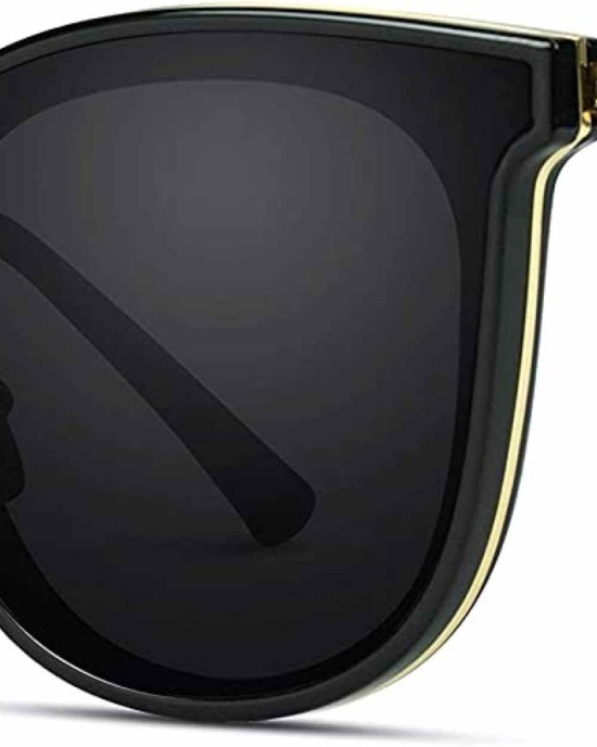 WearMe Pro - Women Flat Lens Square Fashion Modern Sunglasses