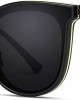 WearMe Pro - Women Flat Lens Square Fashion Modern Sunglasses