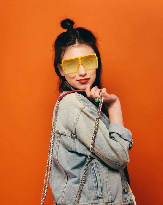 14 Pairs Square Oversized Sunglasses Flat Top Big Shades Oversize